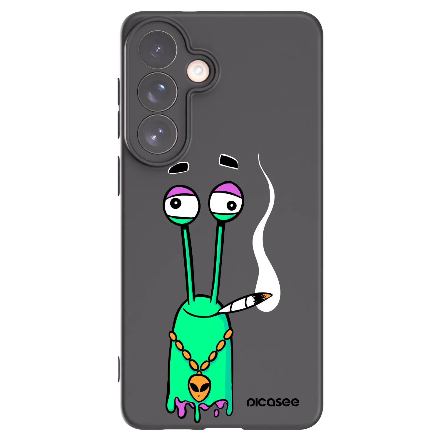 Picasee silikónový čierny obal pre Samsung Galaxy S26+ - Earth - Sám doma