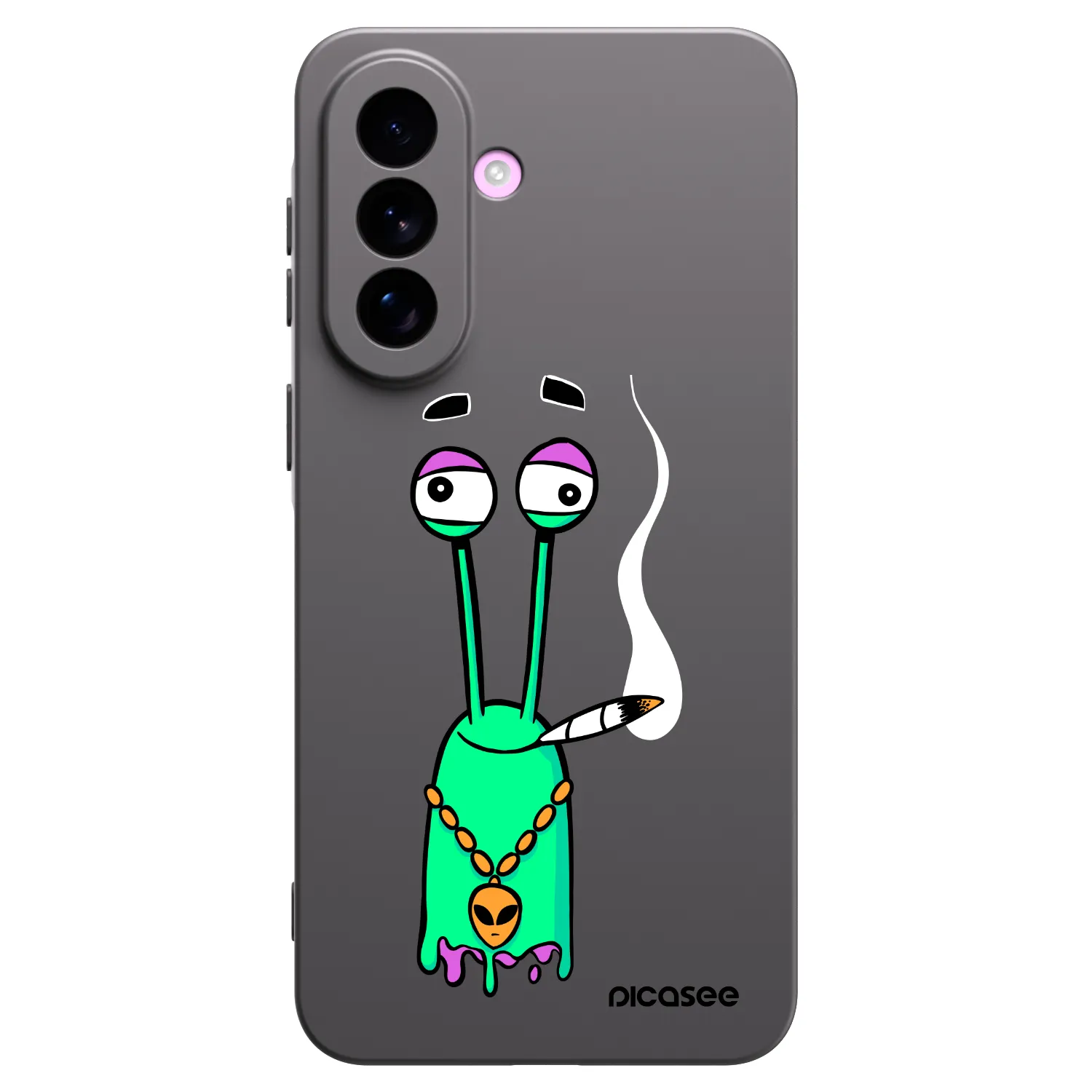 Picasee silikónový čierny obal pre Samsung Galaxy A57 5G - Earth - Sám doma