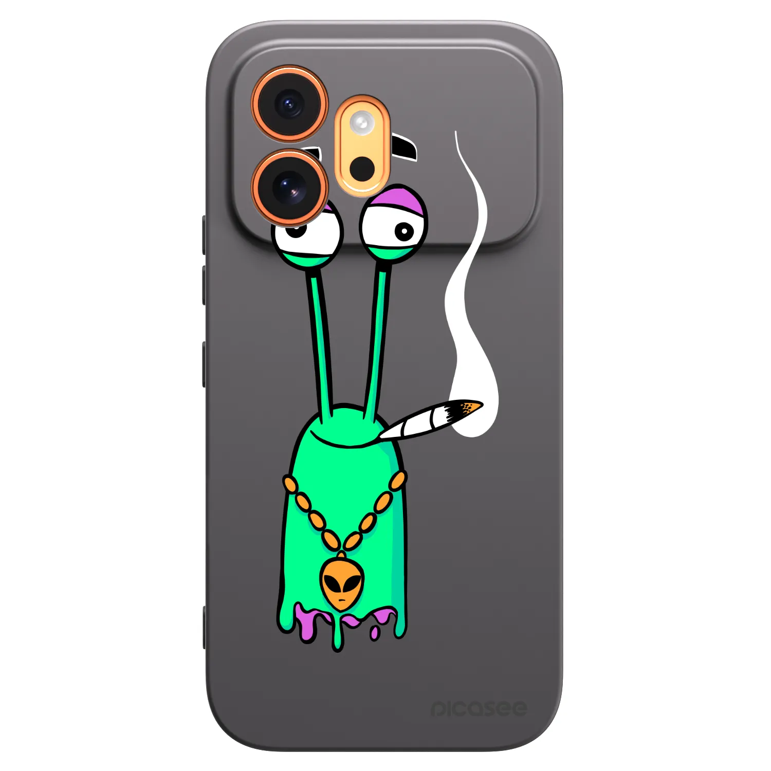 Picasee silikónový čierny obal pre Honor 600 - Earth - Sám doma