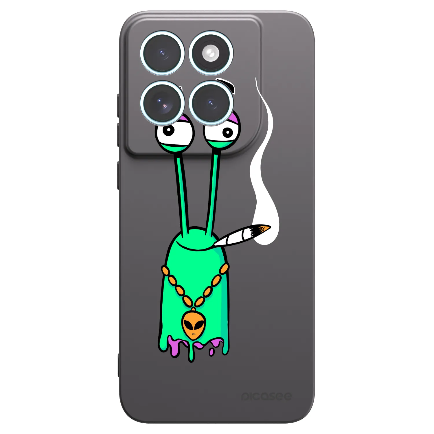 Picasee silikónový čierny obal pre Motorola Edge 70 Fusion - Earth - Sám doma