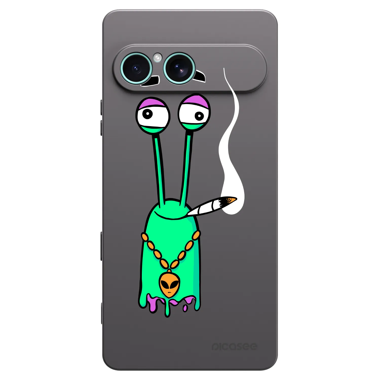 Picasee silikónový čierny obal pre Sony Xperia 10 VII - Earth - Sám doma