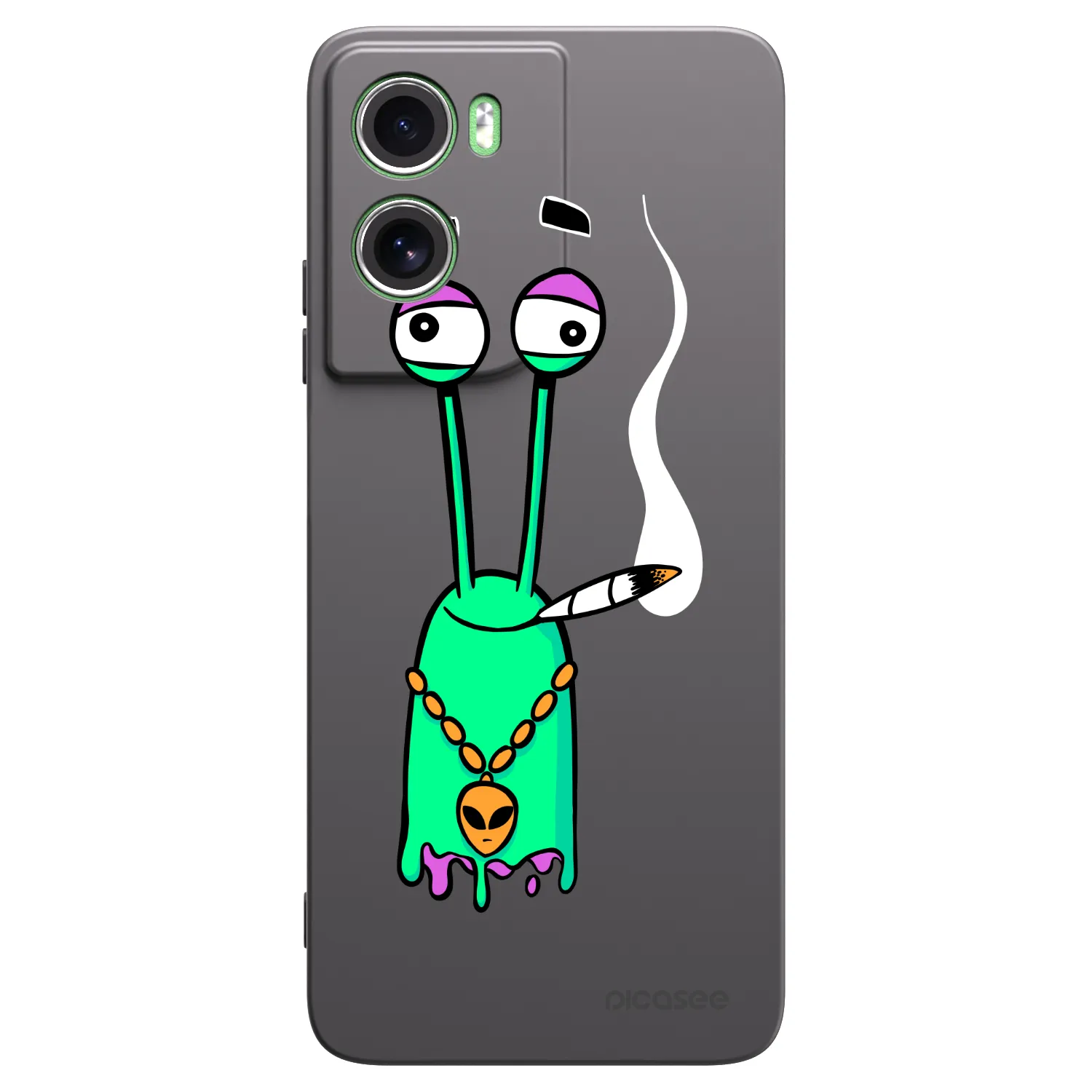 Picasee silikónový čierny obal pre Motorola Moto G06 - Earth - Sám doma