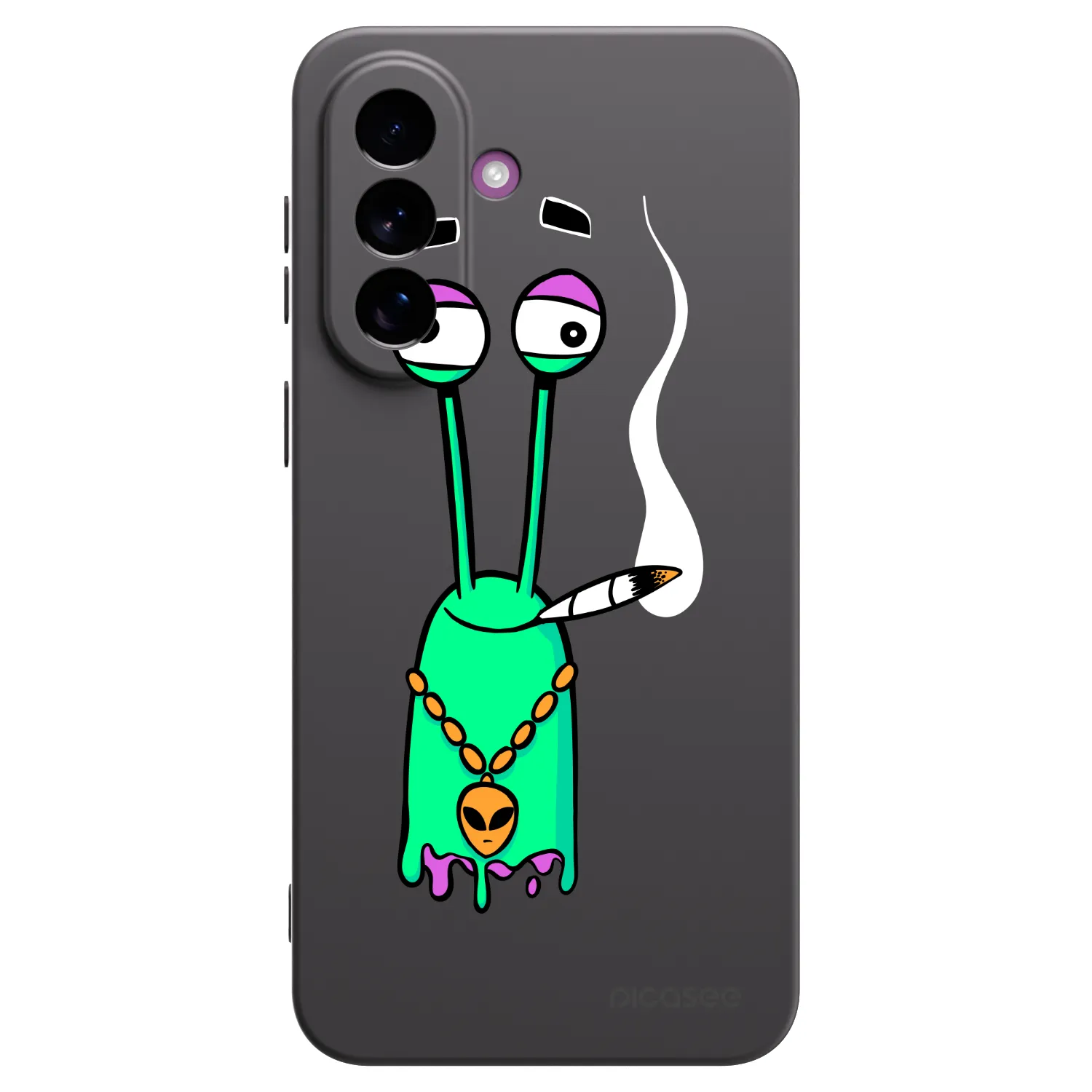 Picasee silikónový čierny obal pre Samsung Galaxy A37 - Earth - Sám doma