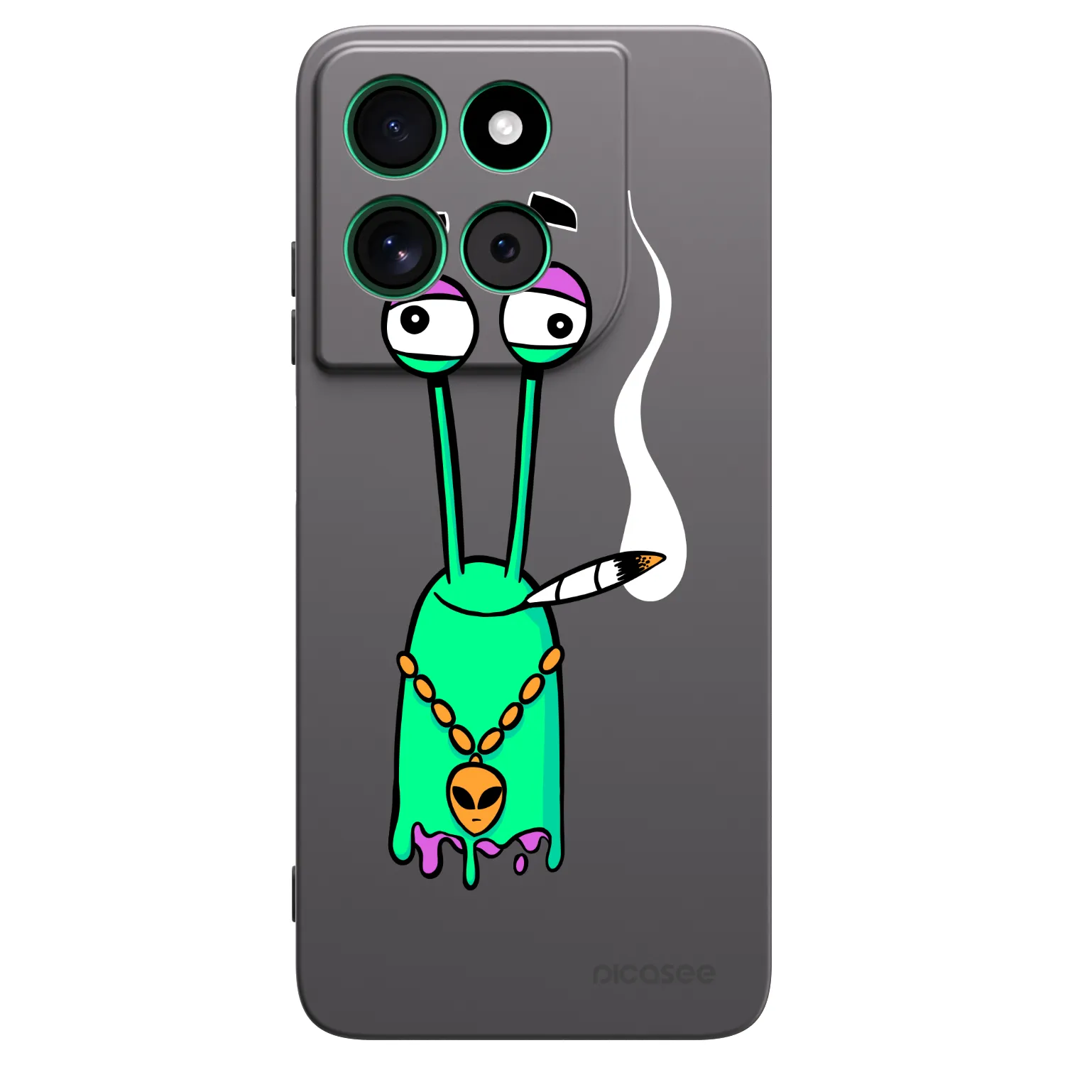 Picasee silikónový čierny obal pre Motorola Moto G57 Power - Earth - Sám doma