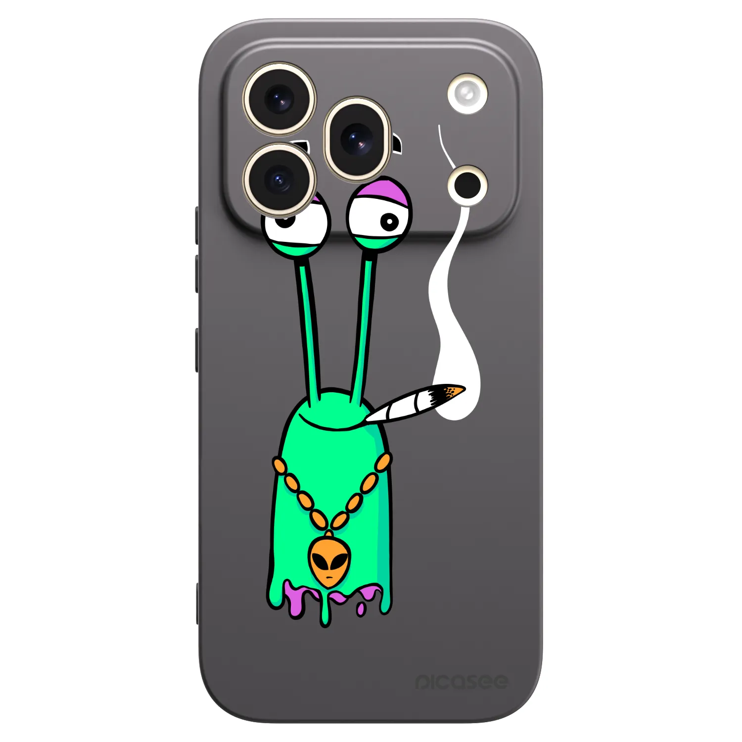 Picasee silikónový čierny obal pre Honor 600 Pro - Earth - Sám doma