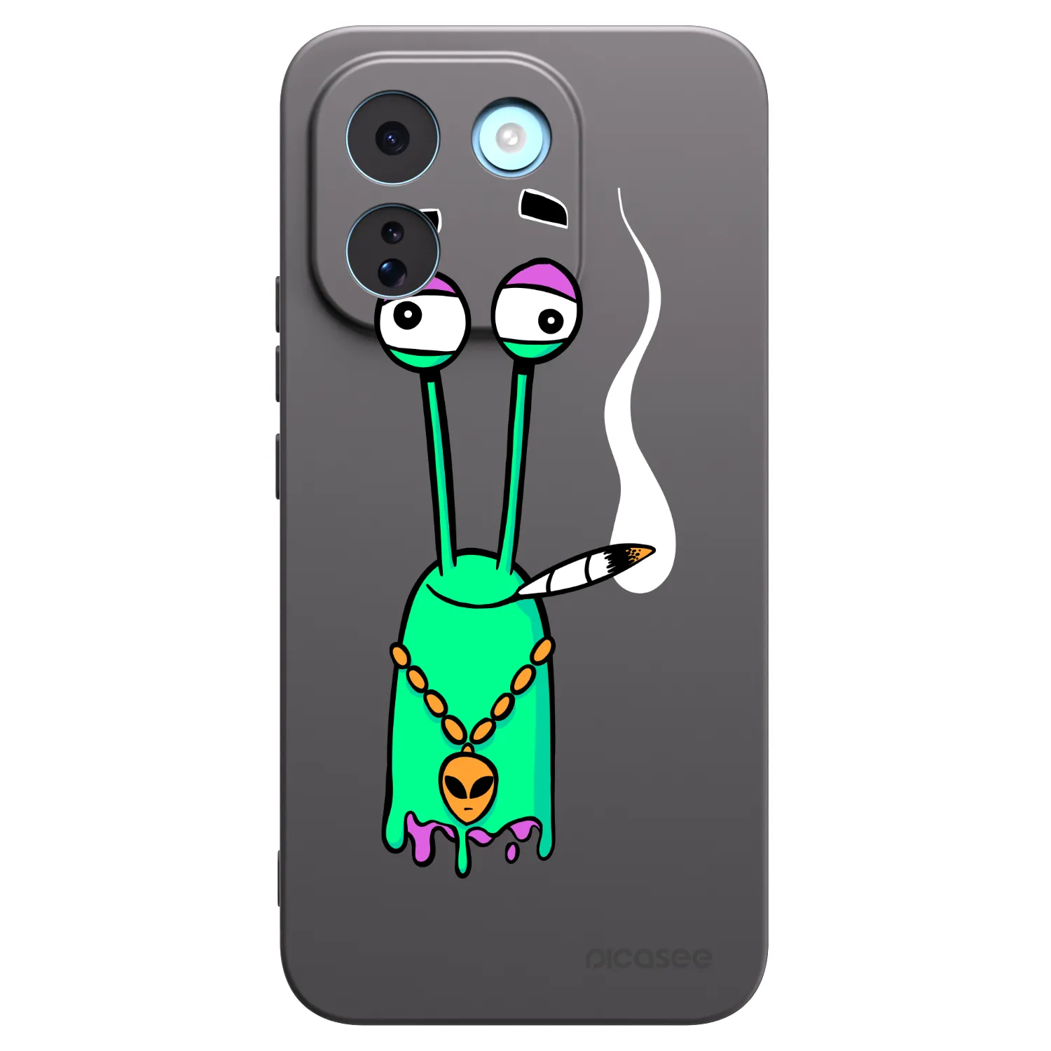 Picasee silikónový čierny obal pre Xiaomi Redmi Note 17 Pro MAX 5G - Earth - Sám doma