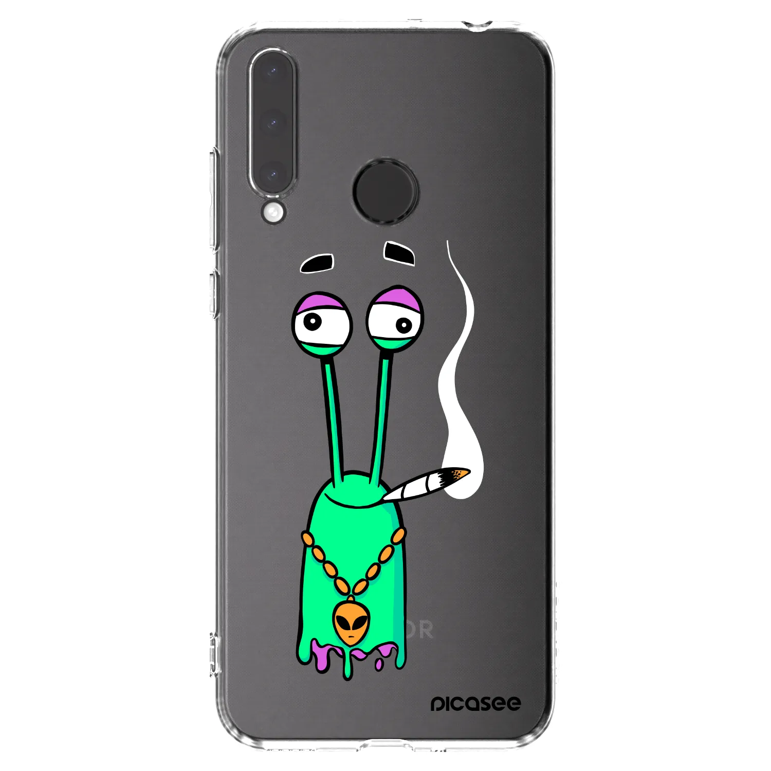 Picasee silikónový prehľadný obal pre Honor 20 Lite - Earth - Sám doma