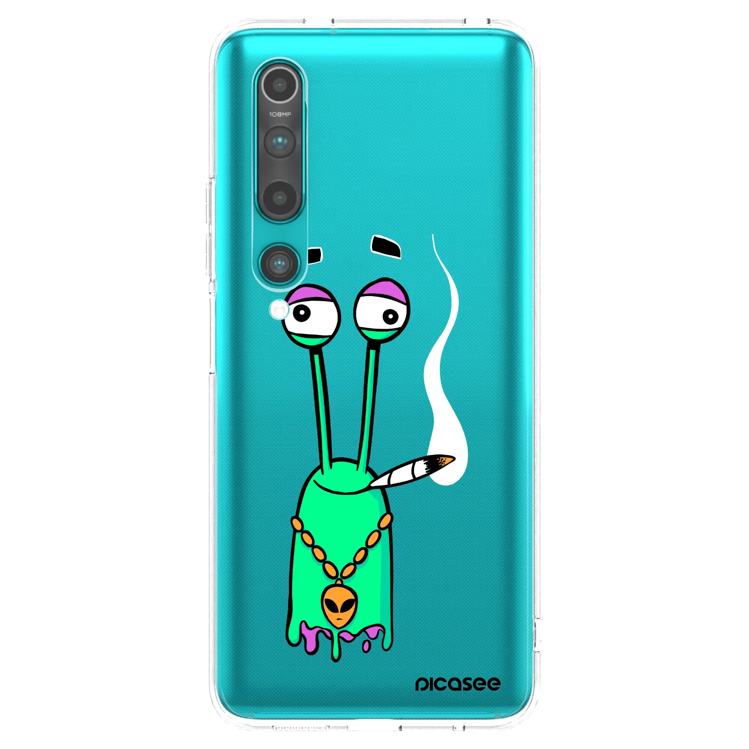 Picasee silikónový prehľadný obal pre Xiaomi Mi 10 - Earth - Sám doma