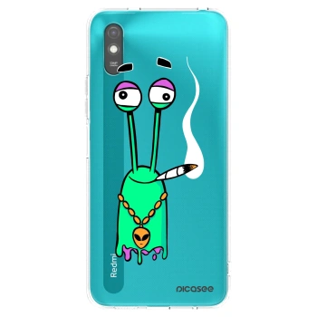 Picasee silikónový čierny obal pre Xiaomi Redmi 9A - Earth - Sám doma