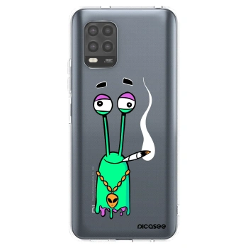 Picasee silikónový prehľadný obal pre Xiaomi Mi 10 Lite - Earth - Sám doma