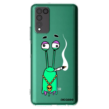 Picasee silikónový prehľadný obal pre Honor 10X Lite - Earth - Sám doma