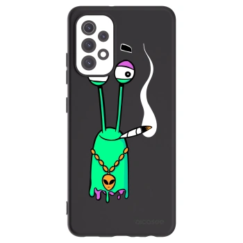 Picasee silikónový čierny obal pre Samsung Galaxy A32 5G A326B - Earth - Sám doma