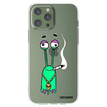 Picasee silikónový prehľadný obal pre Apple iPhone 13 Pro Max - Earth - Sám doma