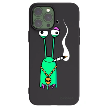Picasee silikónový čierny obal pre Apple iPhone 13 Pro Max - Earth - Sám doma