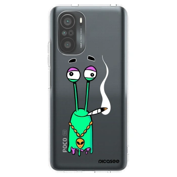 Picasee silikónový prehľadný obal pre Xiaomi Poco F3 - Earth - Sám doma