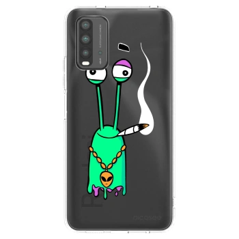Picasee silikónový čierny obal pre Xiaomi Redmi 9T - Earth - Sám doma