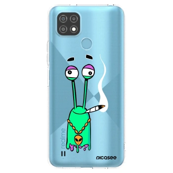 Picasee silikónový prehľadný obal pre Realme C21 - Earth - Sám doma