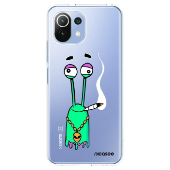 Picasee silikónový prehľadný obal pre Xiaomi 11 Lite 5G NE - Earth - Sám doma