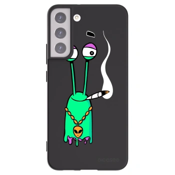 Picasee silikónový čierny obal pre Samsung Galaxy S22+ 5G - Earth - Sám doma