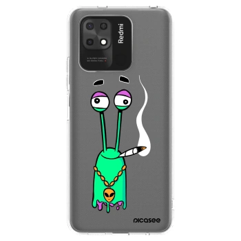 Picasee silikónový prehľadný obal pre Xiaomi Redmi 10C - Earth - Sám doma