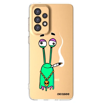 Picasee silikónový prehľadný obal pre Samsung Galaxy A33 5G A336 - Earth - Sám doma
