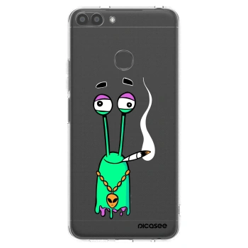 Picasee silikónový prehľadný obal pre Huawei P Smart - Earth - Sám doma