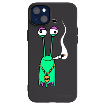 Picasee silikónový čierny obal pre Apple iPhone 14 Plus - Earth - Sám doma