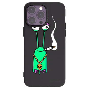 Picasee silikónový čierny obal pre Apple iPhone 14 Pro Max - Earth - Sám doma