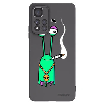 Picasee silikónový čierny obal pre Xiaomi Redmi Note 11 Pro+ 5G - Earth - Sám doma