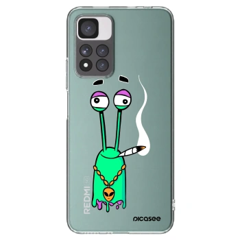 Picasee silikónový prehľadný obal pre Xiaomi Redmi Note 11 Pro+ 5G - Earth - Sám doma