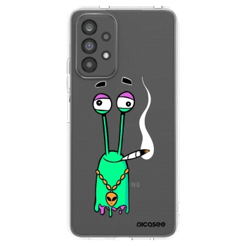 Picasee silikónový prehľadný obal pre Samsung Galaxy A73 5G - Earth - Sám doma