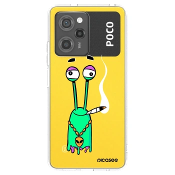 Picasee silikónový prehľadný obal pre Xiaomi Poco X5 Pro - Earth - Sám doma