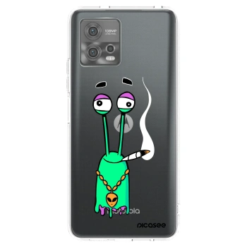 Picasee silikónový prehľadný obal pre Motorola Moto G72 - Earth - Sám doma