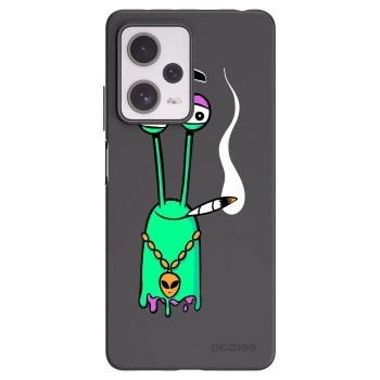 Picasee silikónový čierny obal pre Xiaomi Redmi Note 12 Pro+ 5G - Earth - Sám doma
