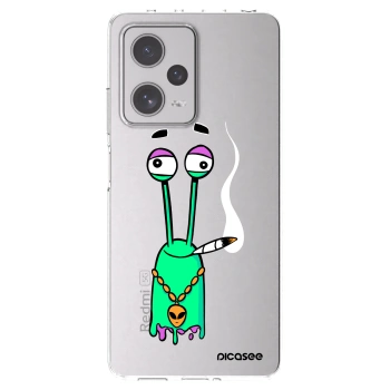 Picasee silikónový prehľadný obal pre Xiaomi Redmi Note 12 Pro+ 5G - Earth - Sám doma