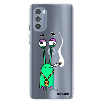 Picasee silikónový prehľadný obal pre Motorola Moto G62 - Earth - Sám doma
