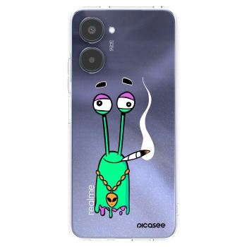 Picasee silikónový prehľadný obal pre Realme 10 4G - Earth - Sám doma
