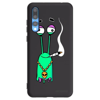 Picasee silikónový čierny obal pre Huawei P20 Pro - Earth - Sám doma