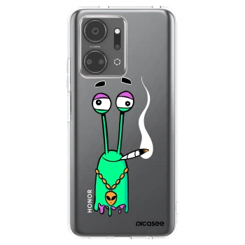 Picasee silikónový prehľadný obal pre Honor X7a - Earth - Sám doma