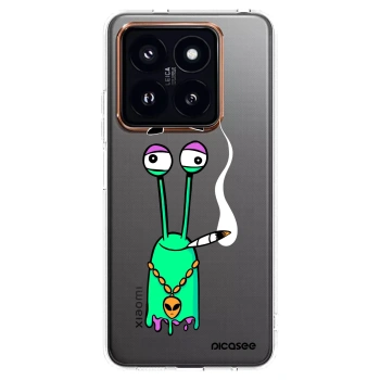 Picasee silikónový prehľadný obal pre Xiaomi 14 Pro - Earth - Sám doma