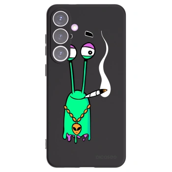 Picasee silikónový čierny obal pre Samsung Galaxy S24+ S926B 5G - Earth - Sám doma