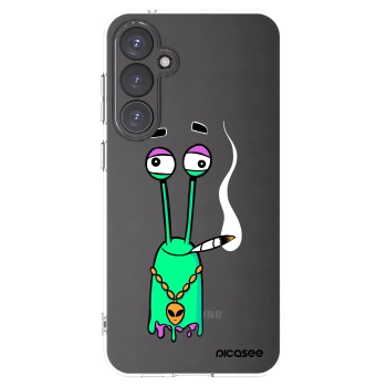 Picasee silikónový prehľadný obal pre Samsung Galaxy S23 FE S711B - Earth - Sám doma