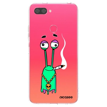 Picasee silikónový prehľadný obal pre Xiaomi Mi 8 Lite - Earth - Sám doma