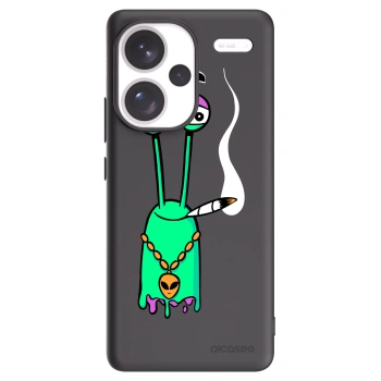 Picasee silikónový čierny obal pre Xiaomi Redmi Note 13 Pro+ 5G - Earth - Sám doma