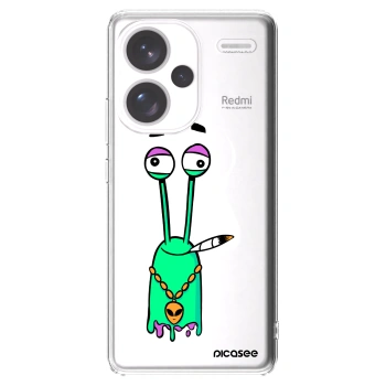 Picasee silikónový prehľadný obal pre Xiaomi Redmi Note 13 Pro+ 5G - Earth - Sám doma