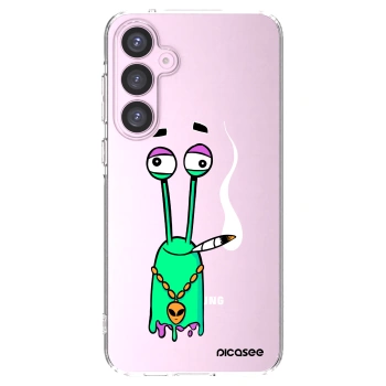 Picasee silikónový prehľadný obal pre Samsung Galaxy A55 5G A556B - Earth - Sám doma