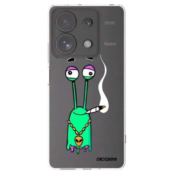 Picasee silikónový prehľadný obal pre Xiaomi Redmi Note 13 Pro 4G - Earth - Sám doma