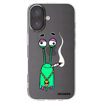 Picasee silikónový prehľadný obal pre Apple iPhone 16 - Earth - Sám doma