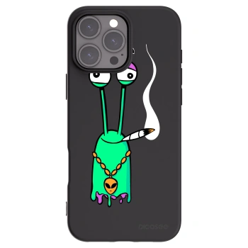 Picasee silikónový čierny obal pre Apple iPhone 16 Pro Max - Earth - Sám doma