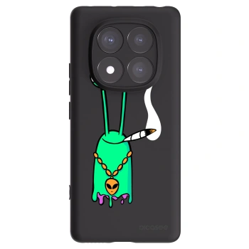 Picasee silikónový čierny obal pre Xiaomi Redmi Note 14 Pro+ 5G - Earth - Sám doma